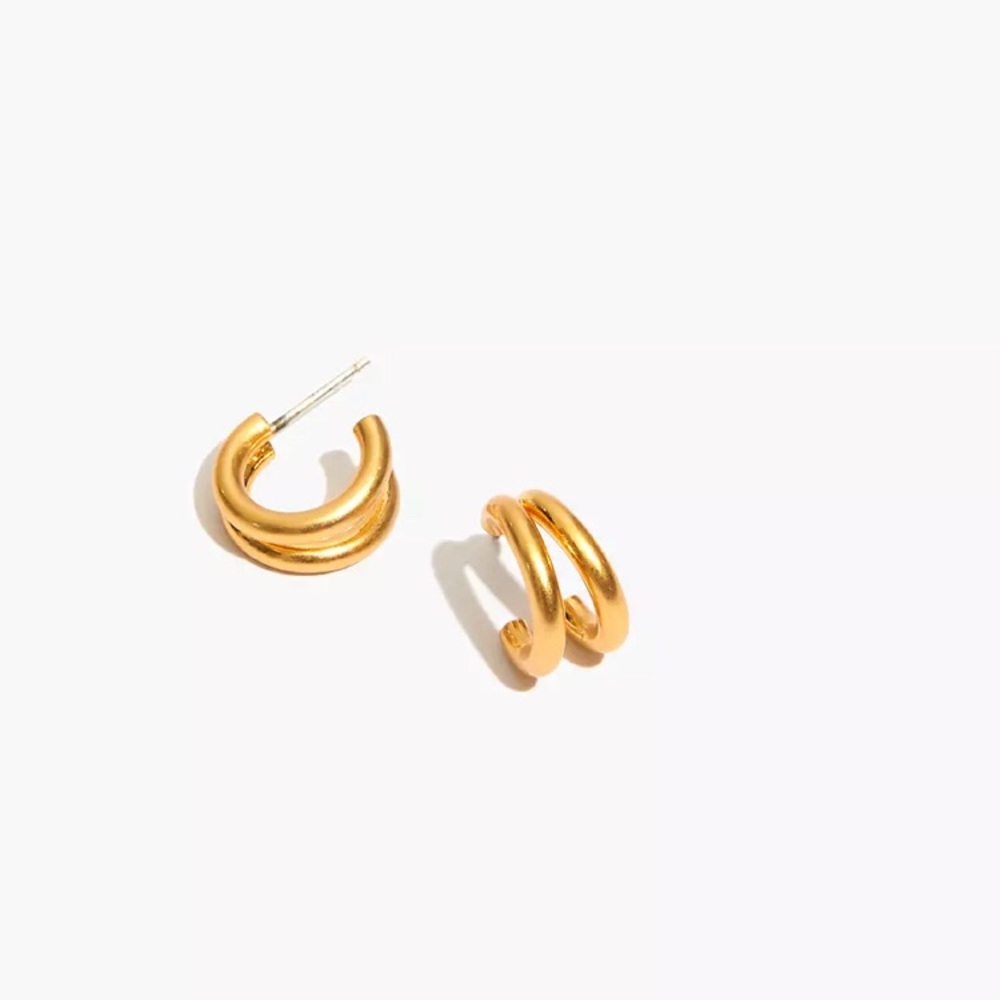 Split Mini Hoop Earrings